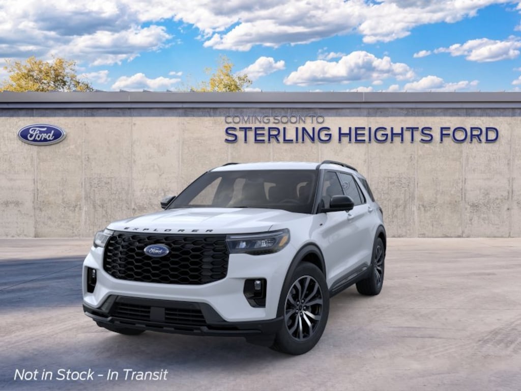 New 2026 Ford Explorer ST-Line SUV