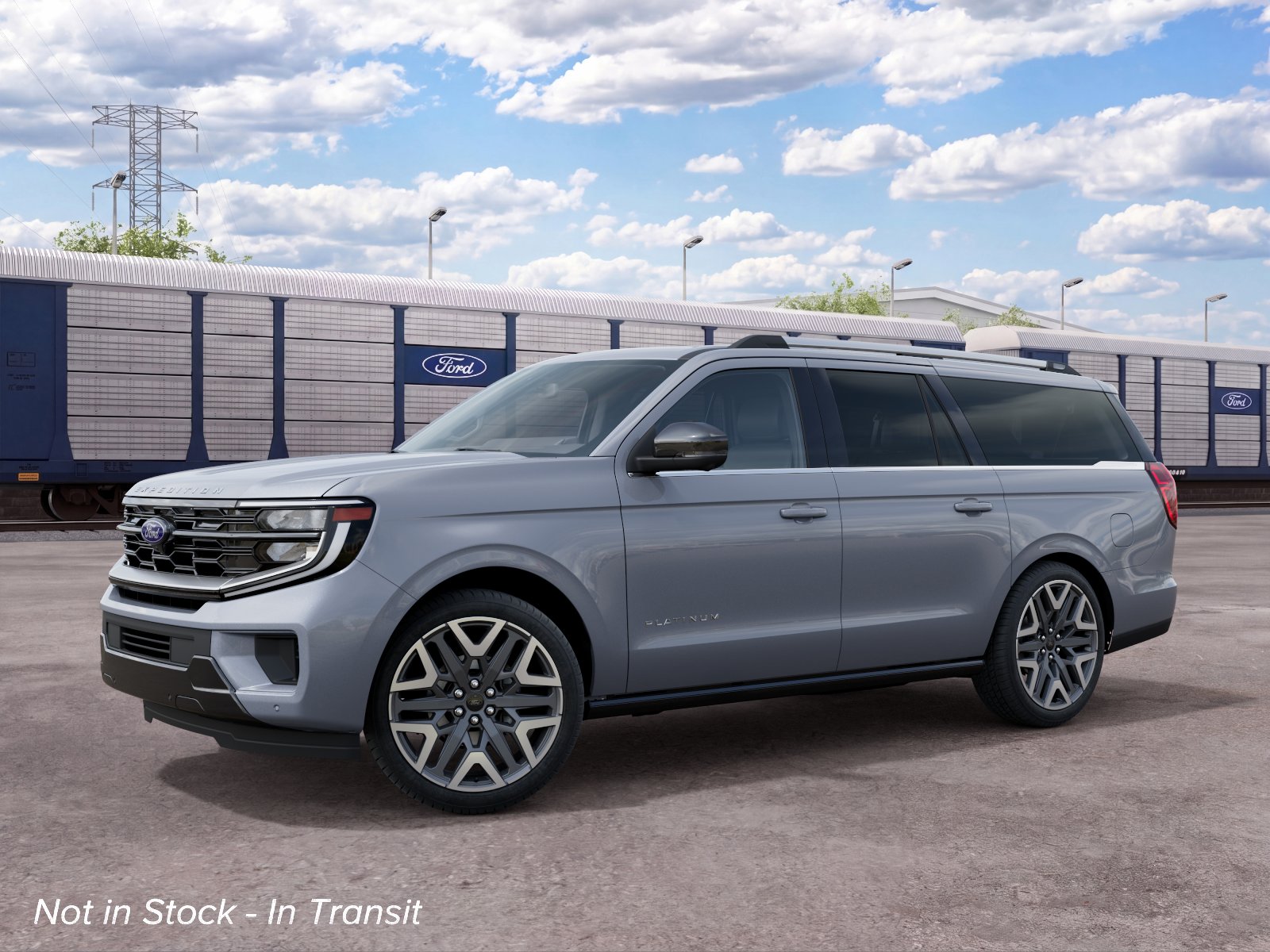 Glacier Gray Metallic Tri-Coat 2027 Ford Expedition SUV / Crossover Four-Wheel Drive Automatic