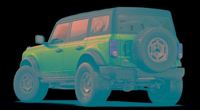 new 2025 Ford Bronco car, priced at $54,510
