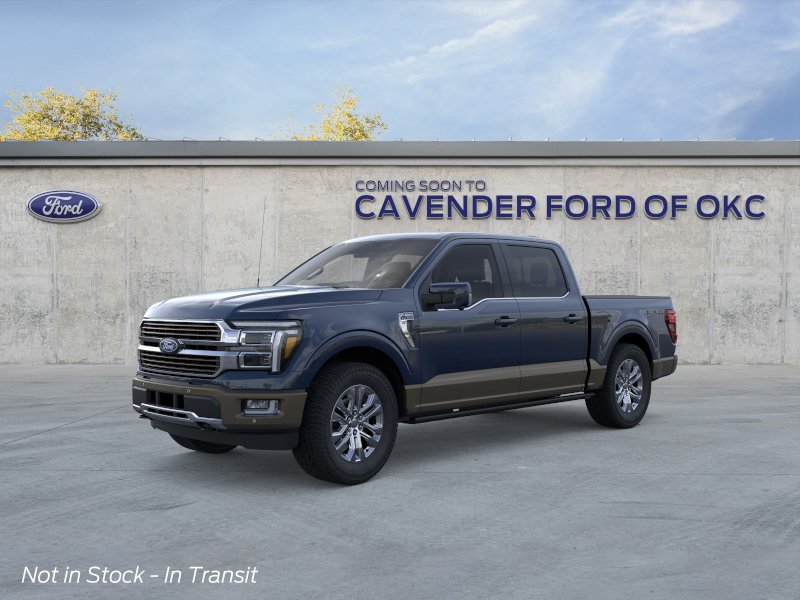 Antimatter Blue Metallic 2026 Ford F-150 King Ranch SuperCrew 4WD Pickup Truck Four-Wheel Drive Automatic