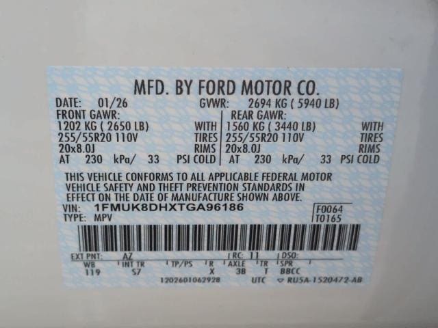 new 2026 Ford Explorer car, priced at $50,716