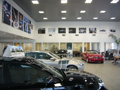 The BMW M Power Showroom at the Nürburgring