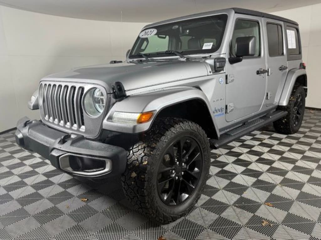 Used 2021 Jeep Wrangler Unlimited Sahara 4xe SUV
