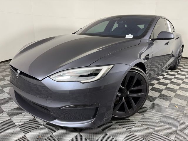 Used 2021 Tesla Model S Plaid with VIN 5YJSA1E61MF441216 for sale in Alpharetta, GA