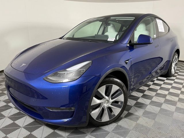 Used 2023 Tesla Model Y Long Range with VIN 7SAYGDEE9PF841260 for sale in Alpharetta, GA