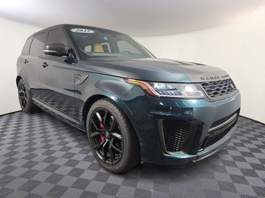 Used 2022 Land Rover Range Rover Sport SVR SUV