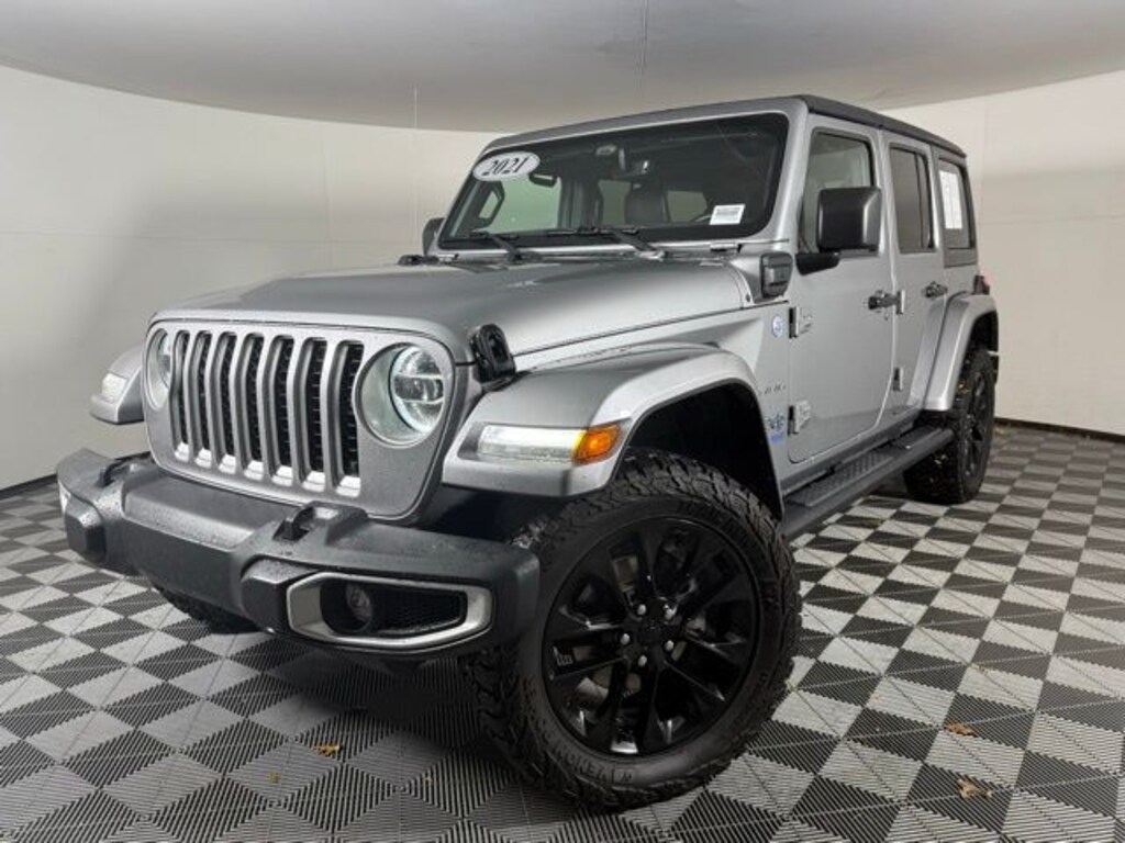 Used 2021 Jeep Wrangler Unlimited Sahara 4xe SUV