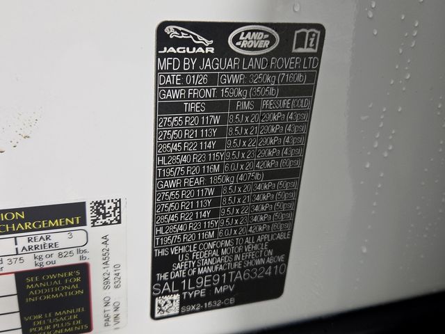 2026 Land Rover Range Rover Sport Dynamic SE - Photo 22