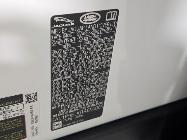2026 Land Rover Range Rover Sport SE - Photo 18