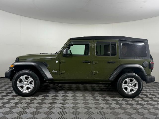 Used 2021 Jeep Wrangler Unlimited Sport S with VIN 1C4HJXDN3MW506312 for sale in Atlanta, GA