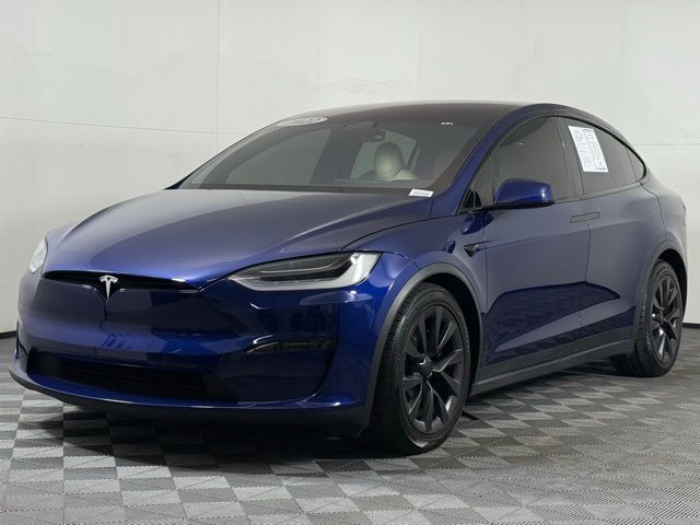 Used 2022 Tesla Model X Long Range with VIN 7SAXCBE52NF355690 for sale in Atlanta, GA