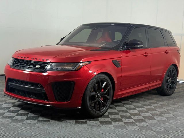 Used 2021 Land Rover Range Rover Sport SVR with VIN SALWZ2RE5MA796182 for sale in Atlanta, GA
