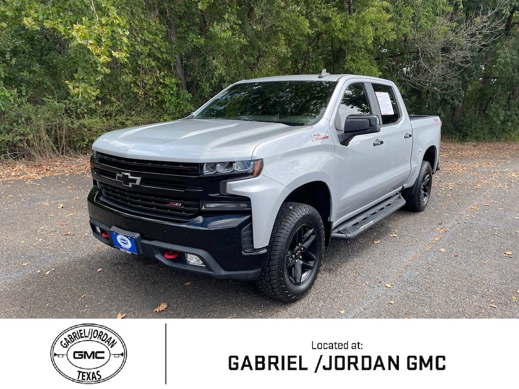 Used 2019 Chevrolet Silverado 1500 LT Trail Boss Truck Crew Cab
