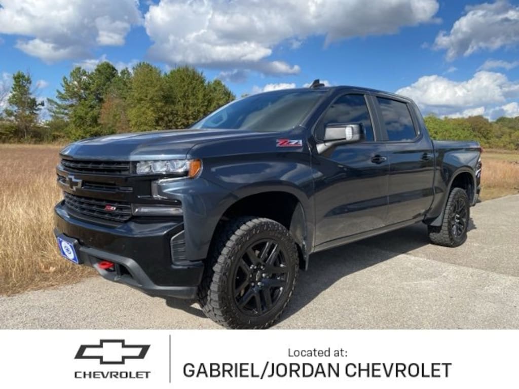 Used 2022 Chevrolet Silverado 1500 LTD LT Trail Boss Truck Crew Cab