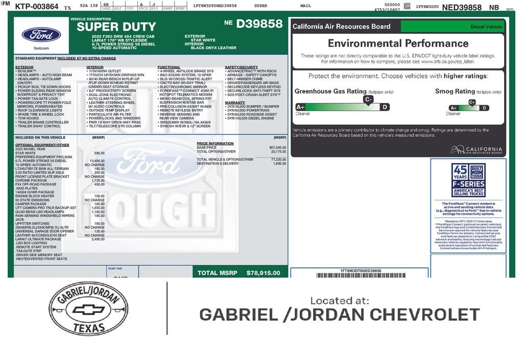Used 2022 Ford Super Duty F-350 DRW XL Truck Crew Cab