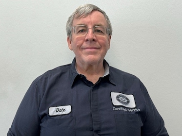 Staff member Dale Buckner from 0541ab3e72a7