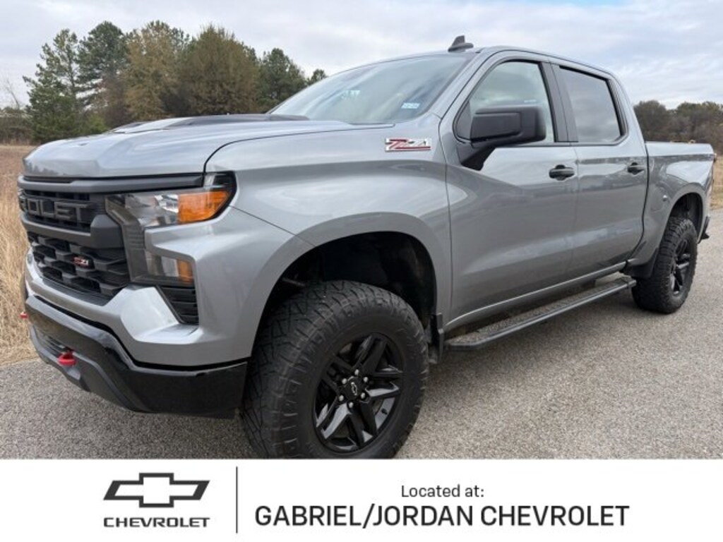 Used 2024 Chevrolet Silverado 1500 Custom Trail Boss Truck Crew Cab