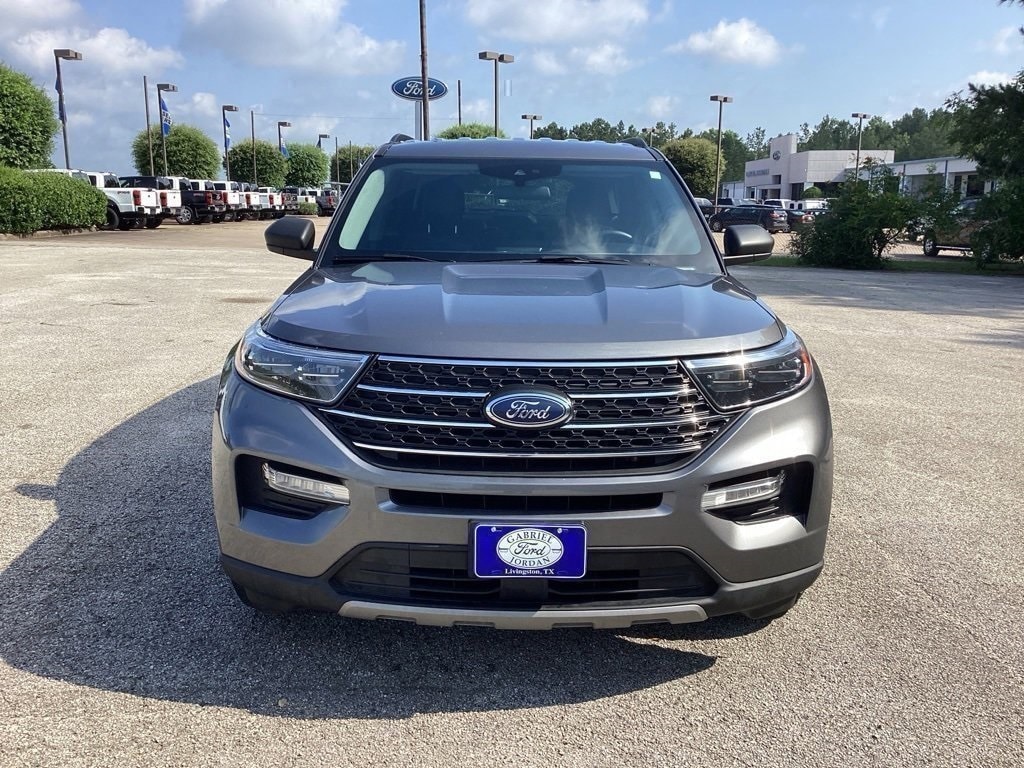 Used 2022 Ford Explorer XLT with VIN 1FMSK7DH0NGA36146 for sale in Livingston, TX