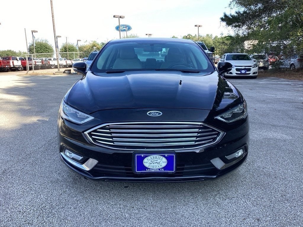 Used 2017 Ford Fusion SE with VIN 3FA6P0H95HR263966 for sale in Livingston, TX