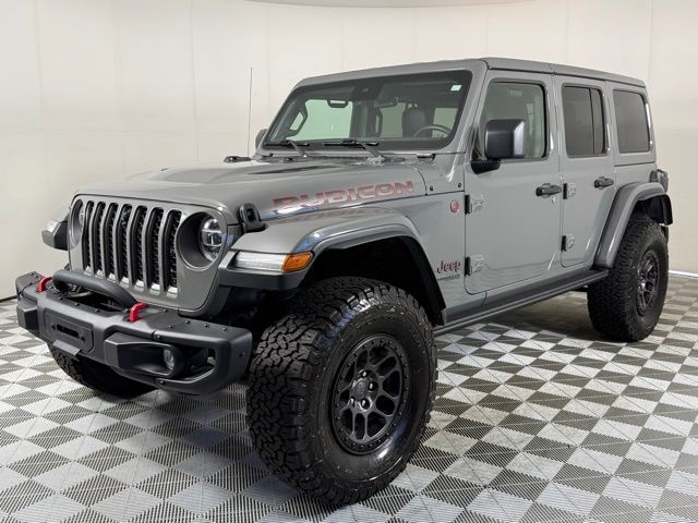 Used 2021 Jeep Wrangler Unlimited Rubicon with VIN 1C4JJXFG5MW840115 for sale in Duluth, GA