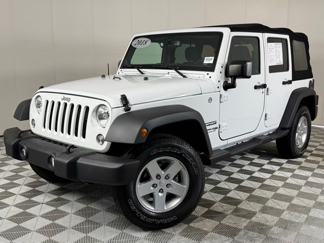 2018 Jeep Wrangler JK Unlimited Sport S