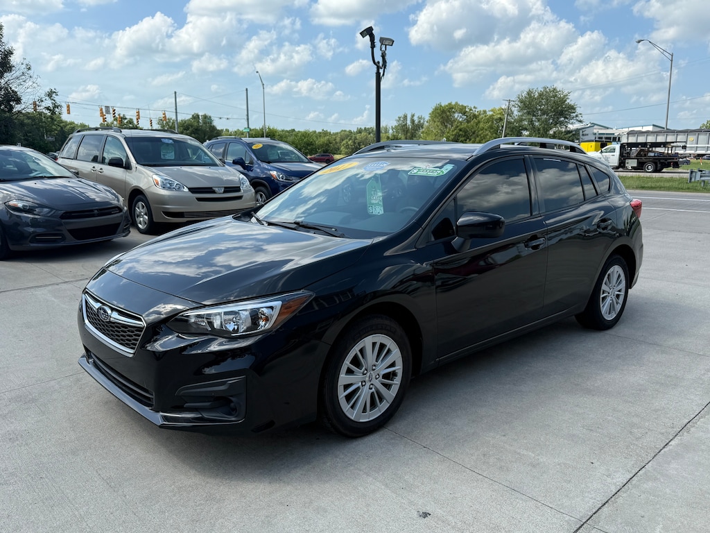 Used 2017 Subaru Impreza 2.0i Premium with EyeSight + BSD/RCTA + SRF + Moon 5-door