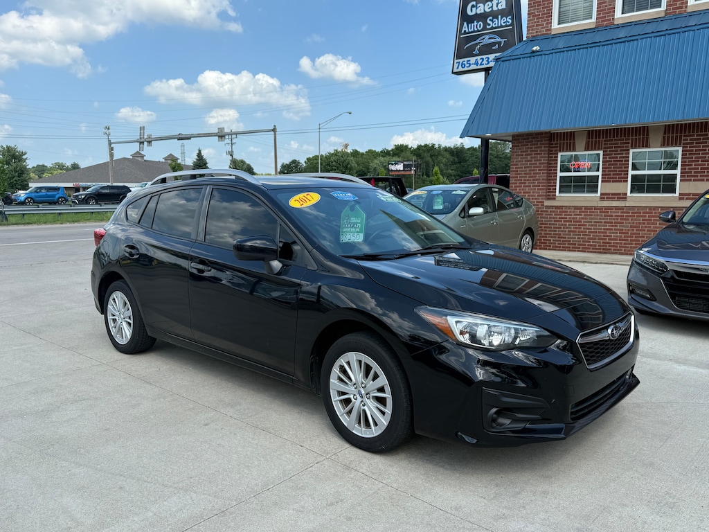 Used 2017 Subaru Impreza 2.0i Premium with EyeSight + BSD/RCTA + SRF + Moon 5-door
