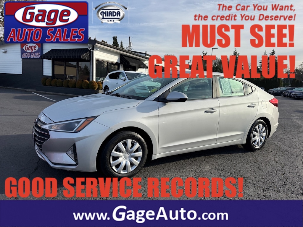 Used 2019 Hyundai Elantra SE Sedan