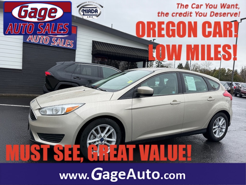 Used 2018 Ford Focus SE Hatchback