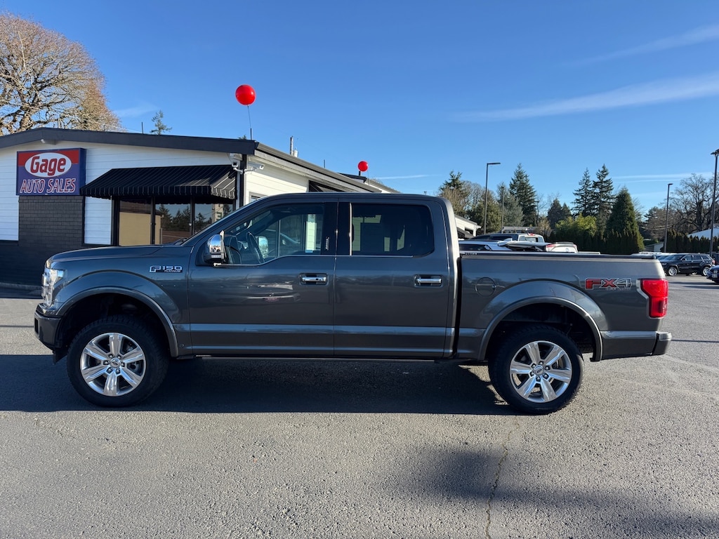 Used 2018 Ford F-150 Platinum Truck SuperCrew Cab