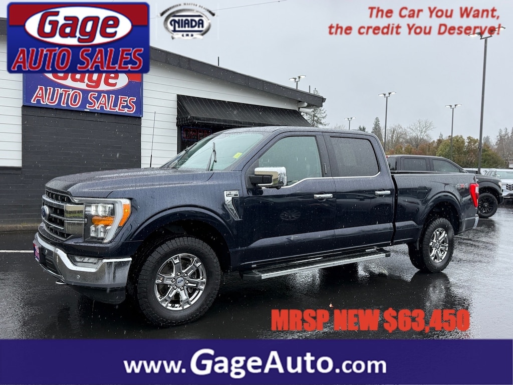 Used 2022 Ford F-150 Lariat Truck SuperCrew Cab