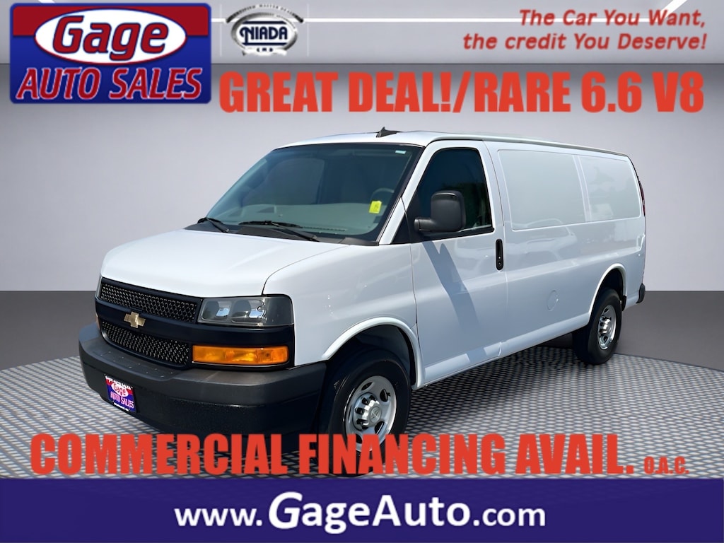 Used 2021 Chevrolet Express 2500 Van Cargo Van
