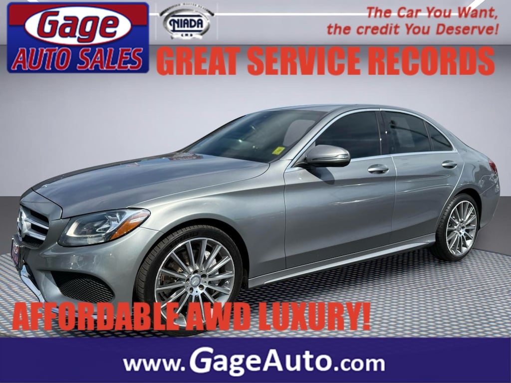 Used 2016 Mercedes-Benz C-Class C 300 4matic Sedan