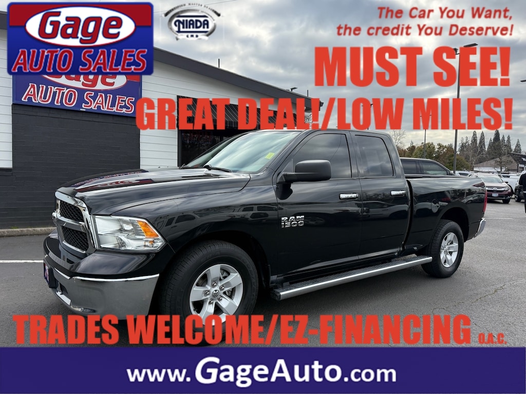Used 2017 Ram 1500 SLT Truck Quad Cab