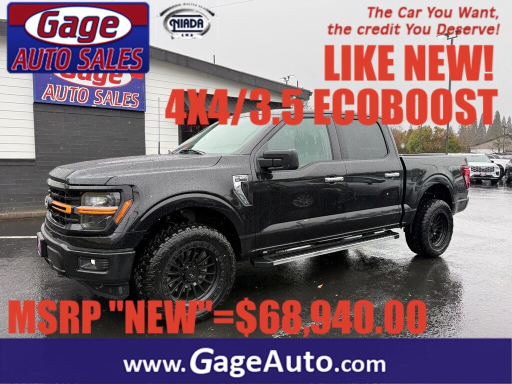Used 2025 Ford F-150 XLT Truck SuperCrew Cab
