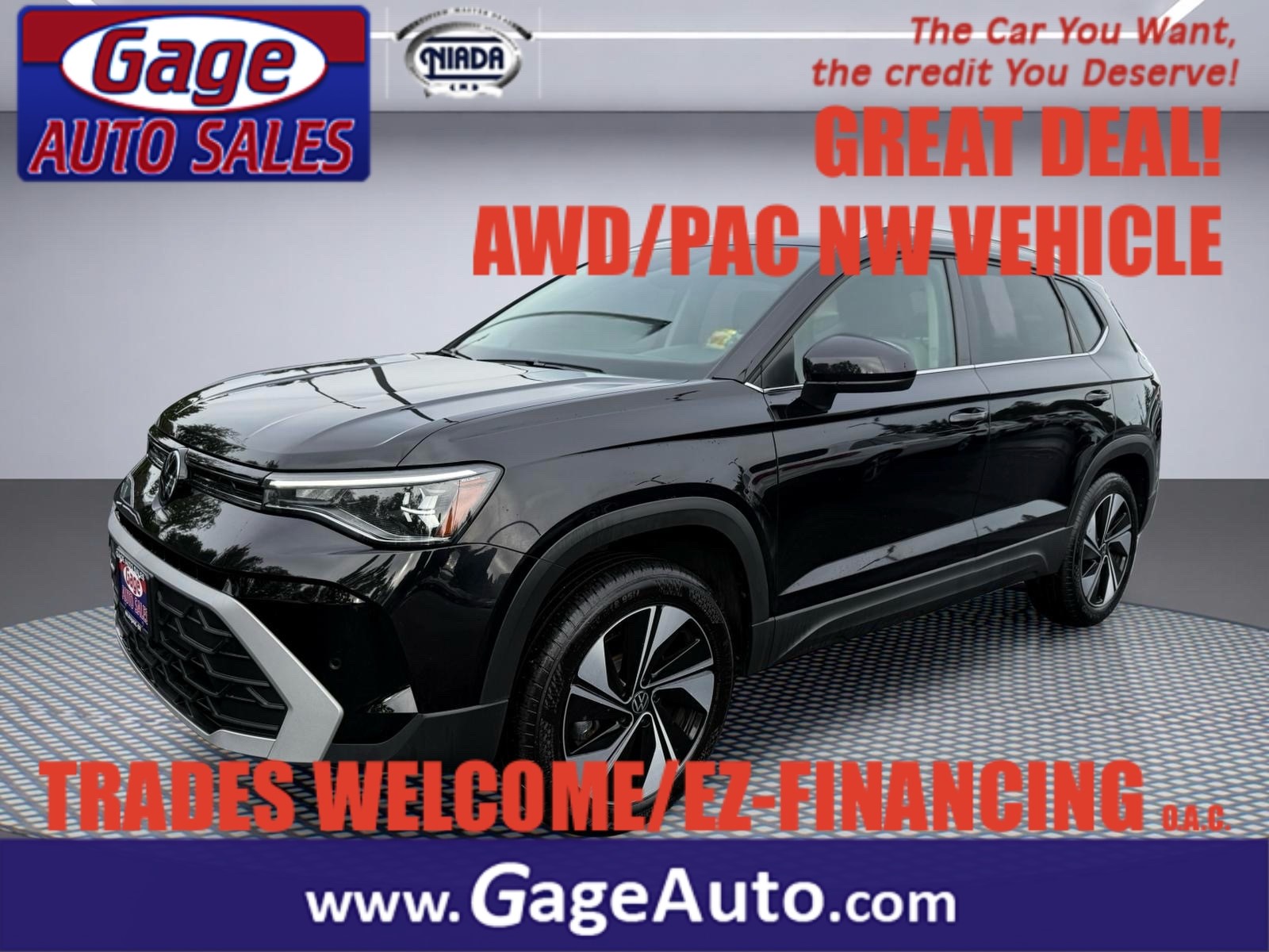 Used 2025 Volkswagen Taos SE 4motion SUV