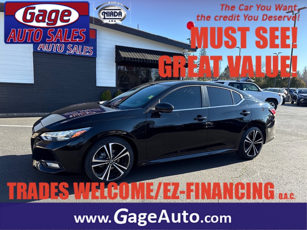 Used 2021 Nissan Sentra SR Sedan