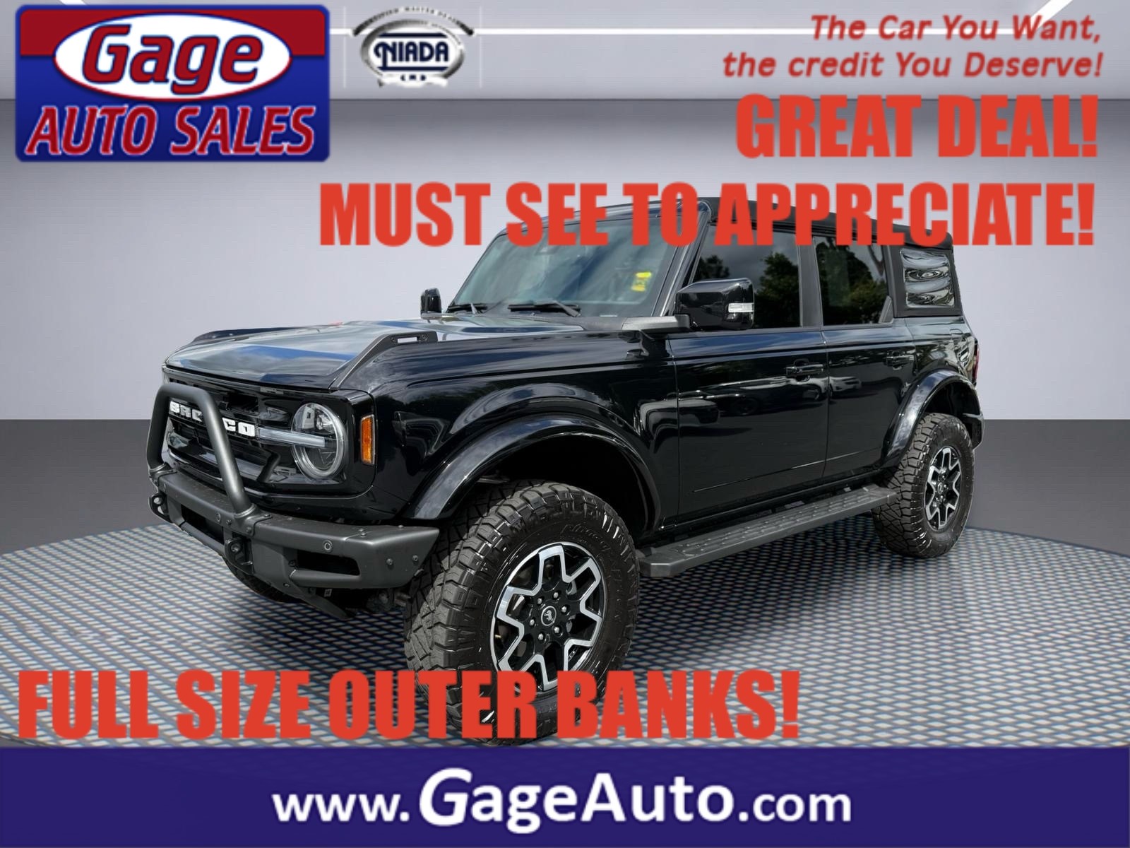 Used 2022 Ford Bronco Outer Banks SUV