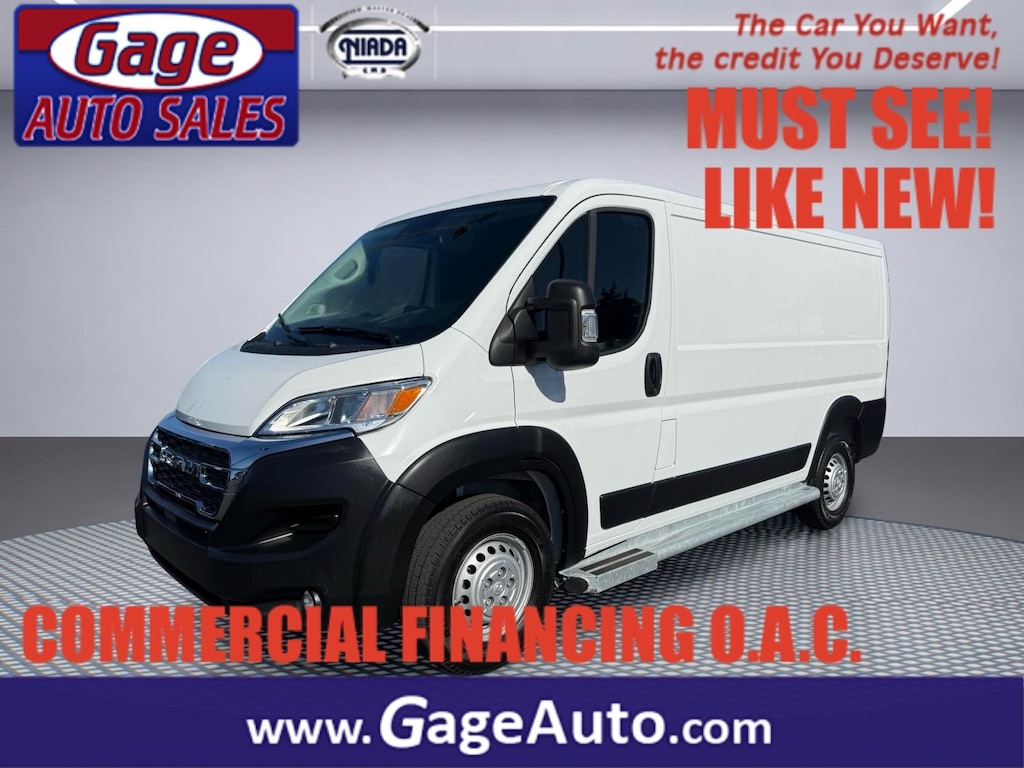 Used 2025 Ram Promaster Tradesman 2500 Van Cargo Van
