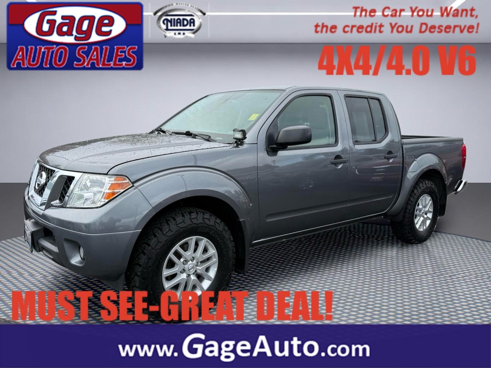 2019 Nissan Frontier 4.0 SV Crew Cab 4X4 AT SWB's photo