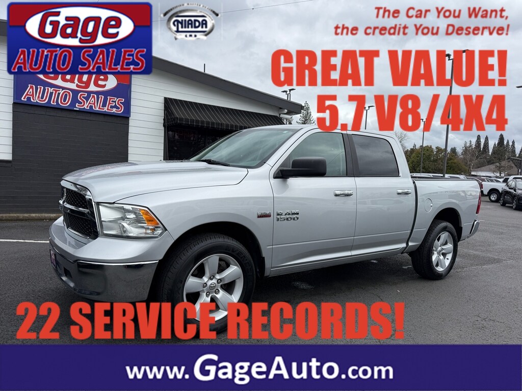 Used 2017 Ram 1500 SLT Truck Crew Cab