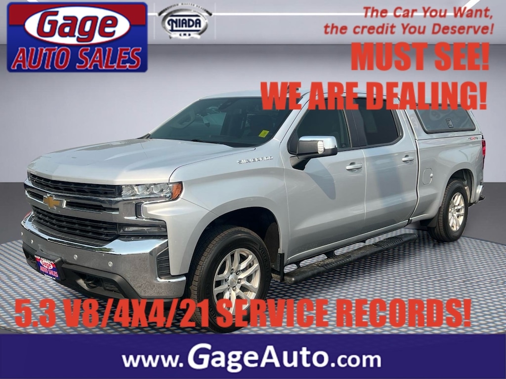 Used 2021 Chevrolet Silverado 1500 LT Truck Crew Cab