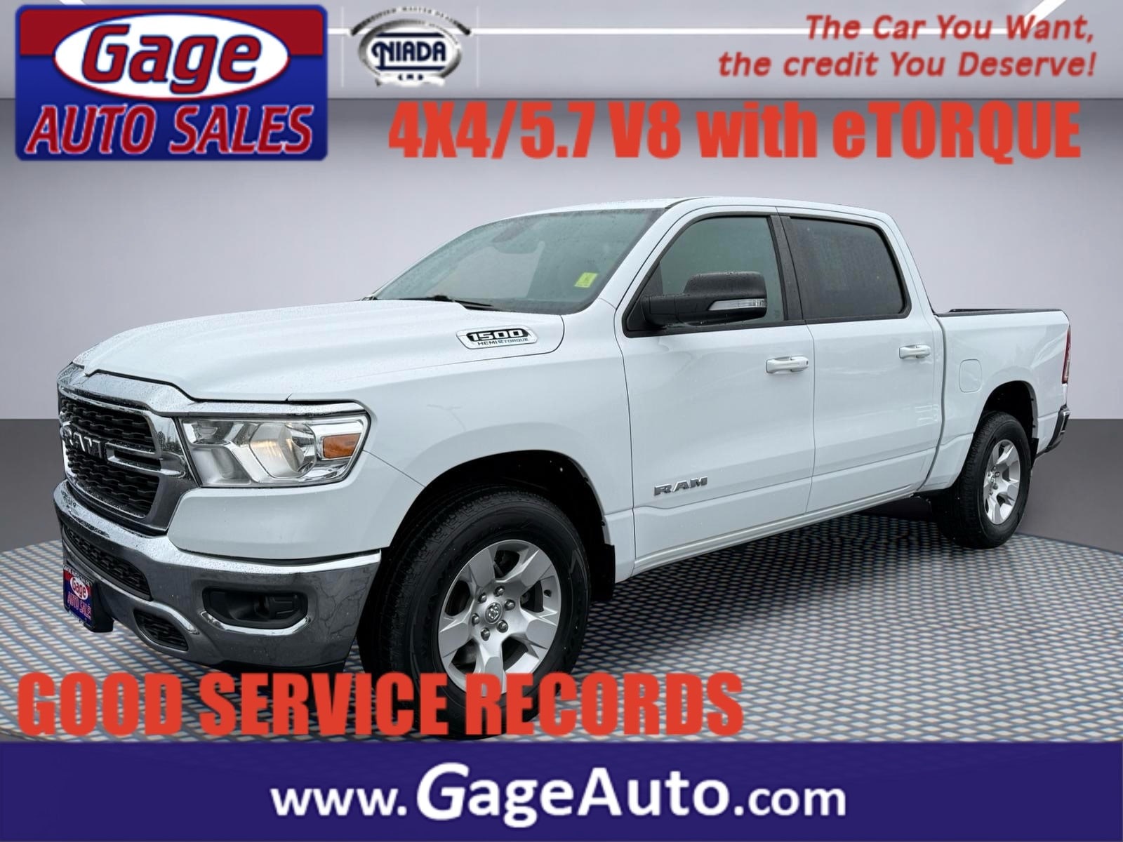 2022 RAM 1500 Big Horn/Lone Star 4x4 Crew Cab 5'7's photo
