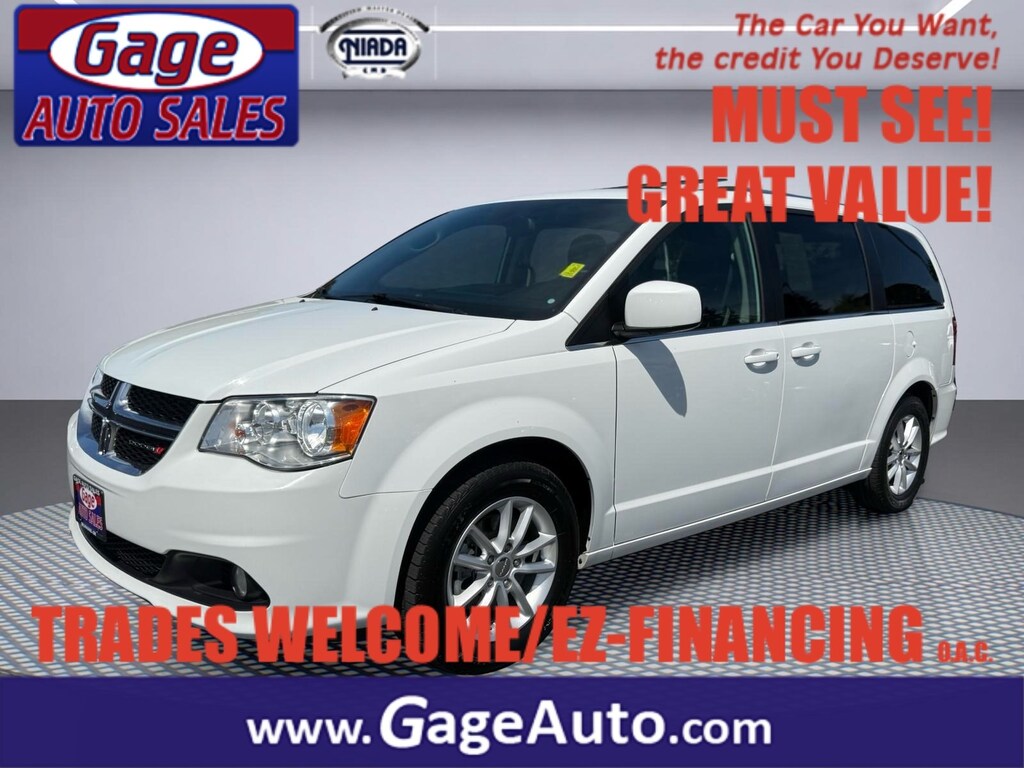 Used 2018 Dodge Grand Caravan SXT Van Passenger Van