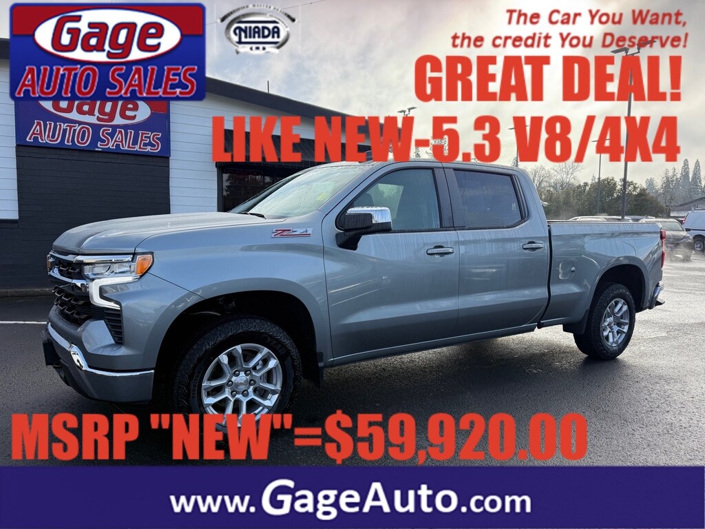 Used 2025 Chevrolet Silverado 1500 LT Truck Crew Cab