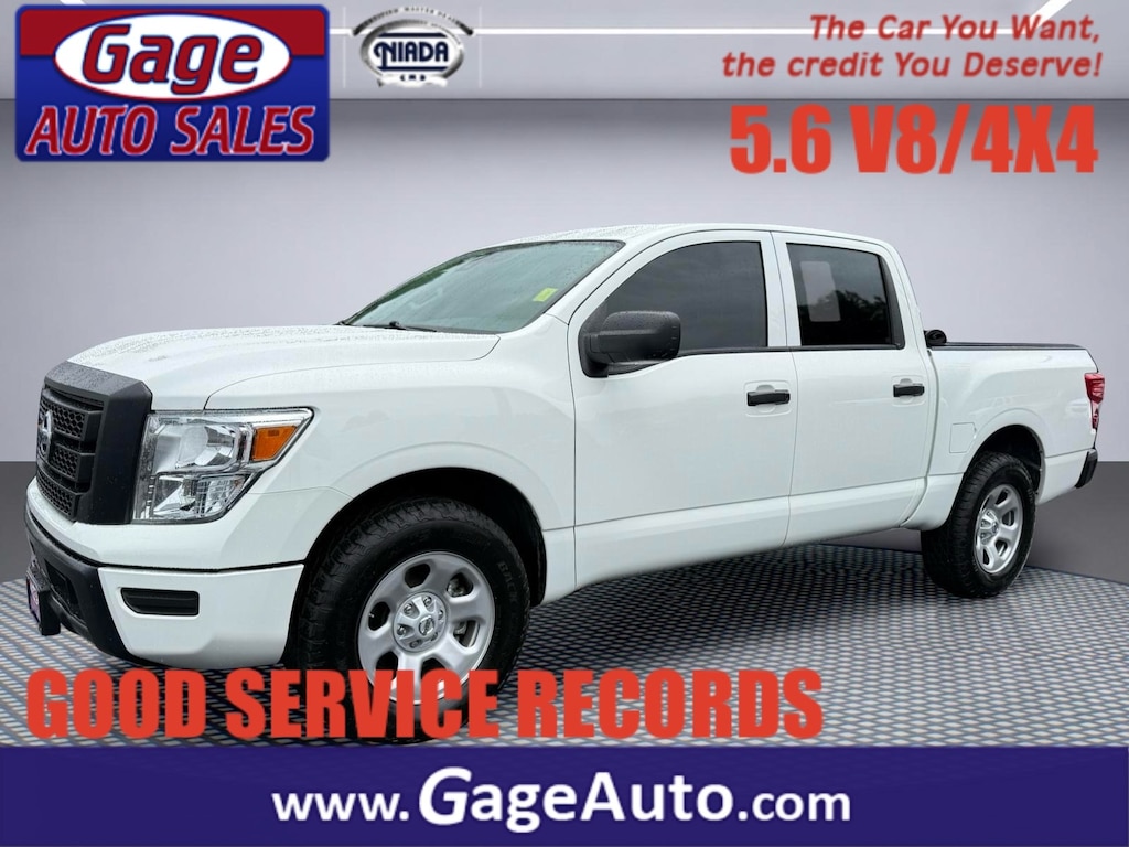 Used 2022 Nissan Titan S Truck Crew Cab
