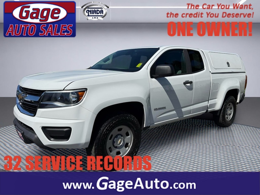Used 2018 Chevrolet Colorado Work Truck Truck Extended Cab