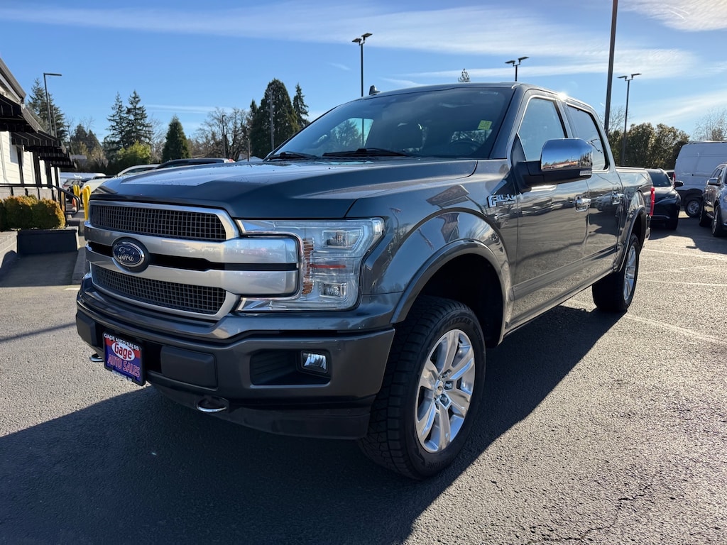 Used 2018 Ford F-150 Platinum Truck SuperCrew Cab