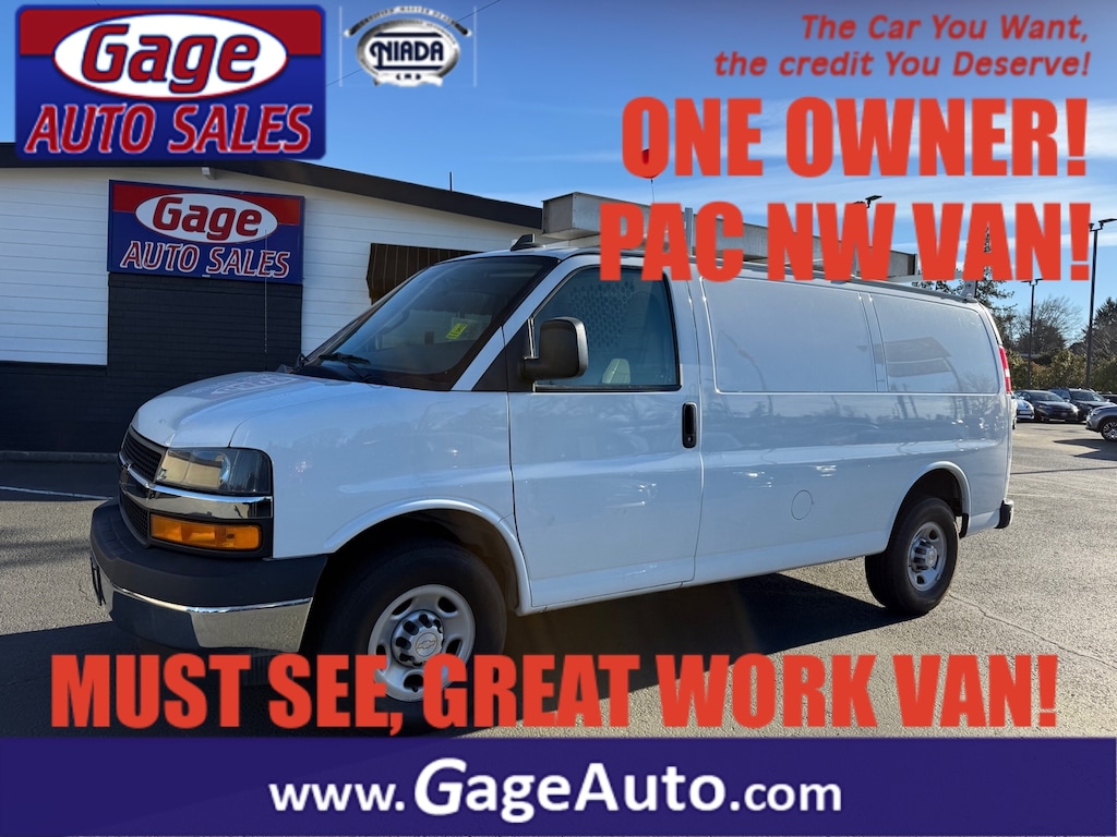 Used 2019 Chevrolet Express 2500 Van Cargo Van