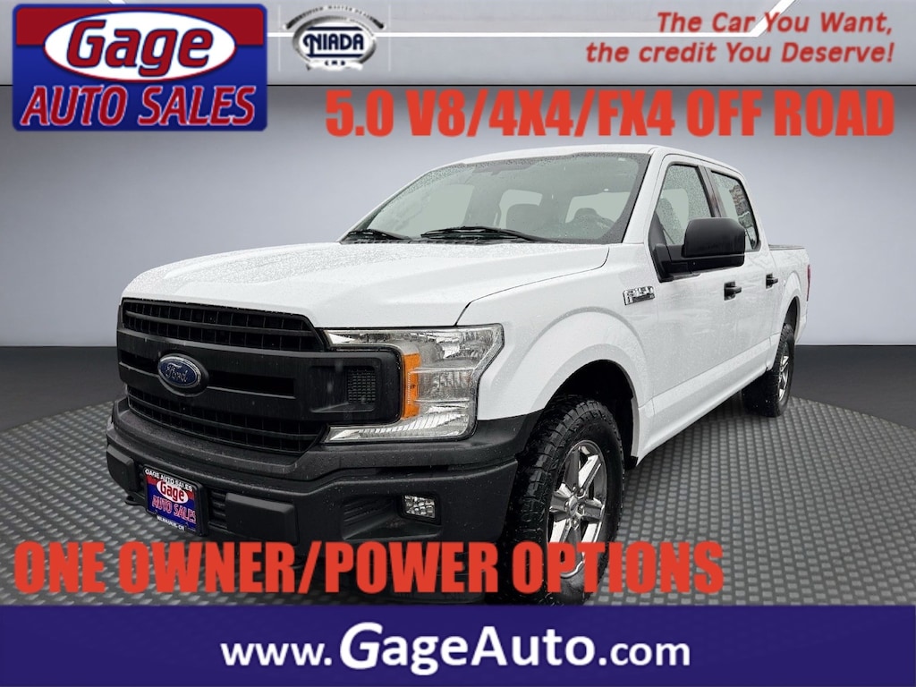 Used 2018 Ford F-150 XL Truck SuperCrew Cab